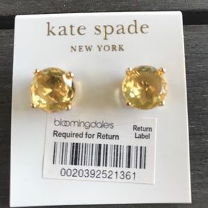 Kate Spade Gold Earrings